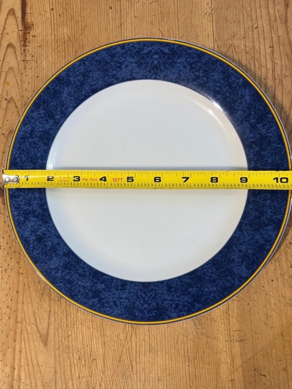 Dinner Plate Topchoice Multiple Choice Mix ‘N’ Match. 1996 Dinner Plate 10.5” Di
